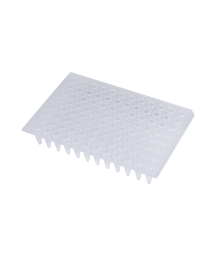 PCR20-C-96-NS 0,2 ml heldere PCR-plaat met 96 putjes zonder rok