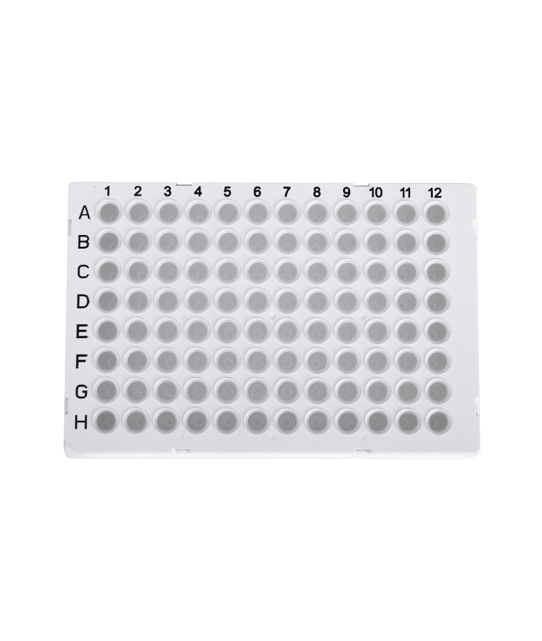 PCR20-C-96-FS-BR 0,2 ml heldere 96-well PCR-plaat met volledige rand voor Biorad